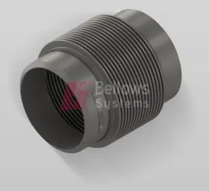 8 Inch Single with Beveled Bellow