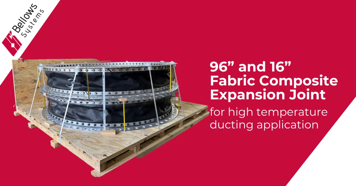 bellows expansion joint for aerospace