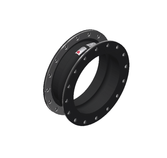 Single Arch Rubber Expansion Joint with Retaining Rings